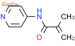 2-Propenamide, 2-methyl-N-4-pyridinyl-结构式图片|40000-72-4结构式图片