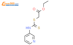 Ethyl 2-{[(3-pyridinylamino)carbothioyl]sulfanyl}acetate结构式图片|400074-87-5结构式图片