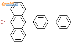 10-溴-9-(4-联苯)-蒽结构式图片|400607-05-8结构式图片