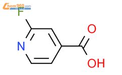 2-氟吡啶-4-羧酸结构式图片|402-65-3结构式图片