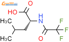 (2,2,2-三氟乙酰基)-D-亮氨酸结构式图片|402-76-6结构式图片