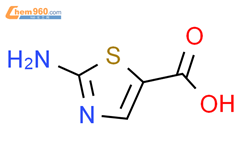 2-氨基-1,3-噻唑-5-甲酸结构式图片|40283-46-3结构式图片