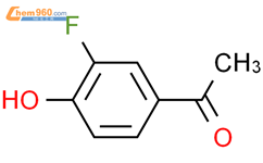 3'-氟-4'-羟基苯乙酮结构式图片|403-14-5结构式图片