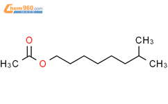 乙酸异壬酯结构式图片|40379-24-6结构式图片