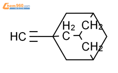 1-乙炔金刚烷结构式图片|40430-66-8结构式图片