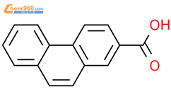 2-菲甲酸结构式图片|40452-20-8结构式图片