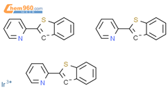 三[2-(苯并[B]噻吩-2-基)吡啶-C3,N]铱(III)