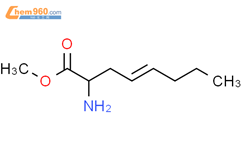 4-Octenoic acid, 2-amino-, methyl ester, (4E)-结构式图片|405551-15-7结构式图片