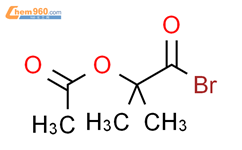 2-乙酰氧基异丁酰溴结构式图片|40635-67-4结构式图片