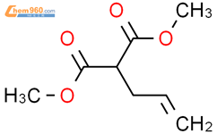 烯丙基丙二酸二甲酯结构式图片|40637-56-7结构式图片