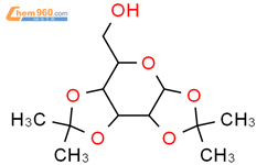 二丙酮-D-半乳糖结构式图片|4064-06-6结构式图片