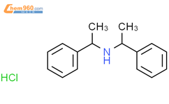 (S,S)-(-)-双(Α-甲基苄基)胺盐酸盐结构式图片|40648-92-8结构式图片