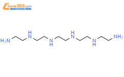 五乙烯六胺结构式图片|4067-16-7结构式图片