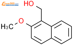 1-(羟甲基)-2-甲氧基萘结构式图片|40696-22-8结构式图片