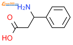 (S)-3-氨基-3-苯基丙酸结构式图片|40856-44-8结构式图片