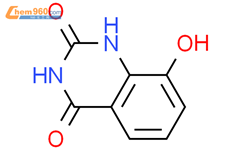 8-羟基-2,4-二氧代喹唑啉结构式图片|40919-26-4结构式图片