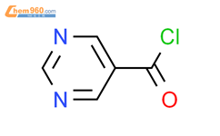 5-嘧啶甲酰氯结构式图片|40929-48-4结构式图片
