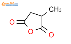 甲基丁二酸酐结构式图片|4100-80-5结构式图片