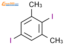 2,5-二碘-1,3-二甲苯结构式图片|4102-48-1结构式图片