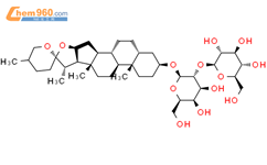 知母皂苷A-Ⅲ结构式图片|41059-79-4结构式图片