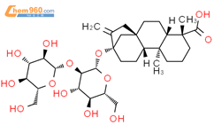 甜菊双糖苷结构式图片|41093-60-1结构式图片