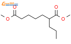 Heptanedioic acid, 2-propyl-, 1,7-dimethyl ester结构式图片|41144-33-6结构式图片