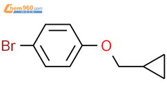 1-溴-4-(环丙基甲氧基)苯结构式图片|412004-56-9结构式图片