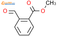 2-醛基苯甲酸甲酯结构式图片|4122-56-9结构式图片