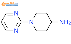 1-(2-嘧啶基)哌啶-4-胺结构式图片|412355-81-8结构式图片