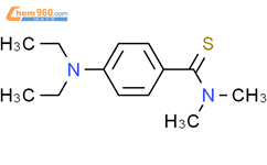 4-(二乙氨基)-N,N-二甲基苯硫代酰胺结构式图片|413573-95-2结构式图片