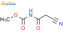 (氰基乙酰基)-氨基甲酸甲酯结构式图片|41406-57-9结构式图片