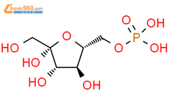 β-​D）-​果糖，6-​（磷酸二氢钾）结构式图片|41452-29-3结构式图片