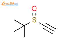 Propane, 2-(ethynylsulfinyl)-2-methyl-结构式图片|41463-34-7结构式图片