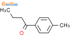 1-(4-甲基苯基)-1-丁酮结构式图片|4160-52-5结构式图片