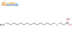 3 - （十六烷氧基）丙酸结构式图片|41622-39-3结构式图片