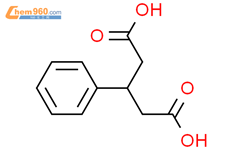 3-苯基戊二酸结构式图片|4165-96-2结构式图片