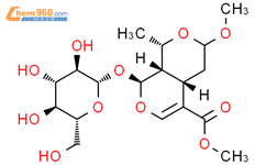 7-O-甲基莫诺苷结构式图片|41679-97-4结构式图片