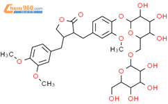 牛蒡子苷元-4-O-β-龙胆二糖苷