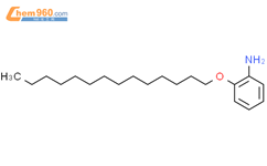 2-十四烷氧基苯胺结构式图片|41710-89-8结构式图片