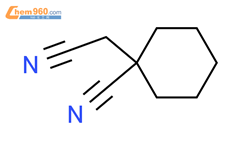 1-氰基环己烷乙腈结构式图片|4172-99-0结构式图片