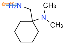 1-(二甲基氨基)环己烷甲胺结构式图片|41806-09-1结构式图片