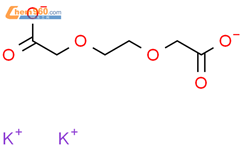 Acetic acid,2,2'-[1,2-ethanediylbis(oxy)]bis-, dipotassium salt (9CI)结构式图片|41999-73-9结构式图片