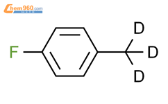 对氟甲苯-D3氘代内标结构式图片|4202-91-9结构式图片