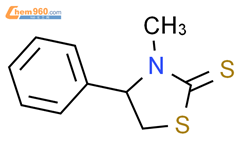 3-methyl-4-phenyl-1,3-thiazolidine-2-thione