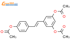 乙酰化白藜芦醇结构式图片|42206-94-0结构式图片