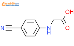 N-(4-氰基苯基)甘氨酸结构式图片|42288-26-6结构式图片