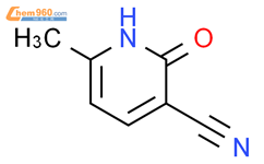 3-氰基-6-甲基-2-羟基吡啶结构式图片|4241-27-4结构式图片