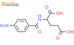 对氨基苯甲酰谷氨酸结构式图片|4271-30-1结构式图片