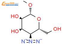 甲基4-叠氮基-4-脱氧-β-D-吡喃葡萄糖苷结构式图片|42869-62-5结构式图片