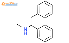 N-甲基-1,2-二苯基乙胺结构式图片|42882-28-0结构式图片